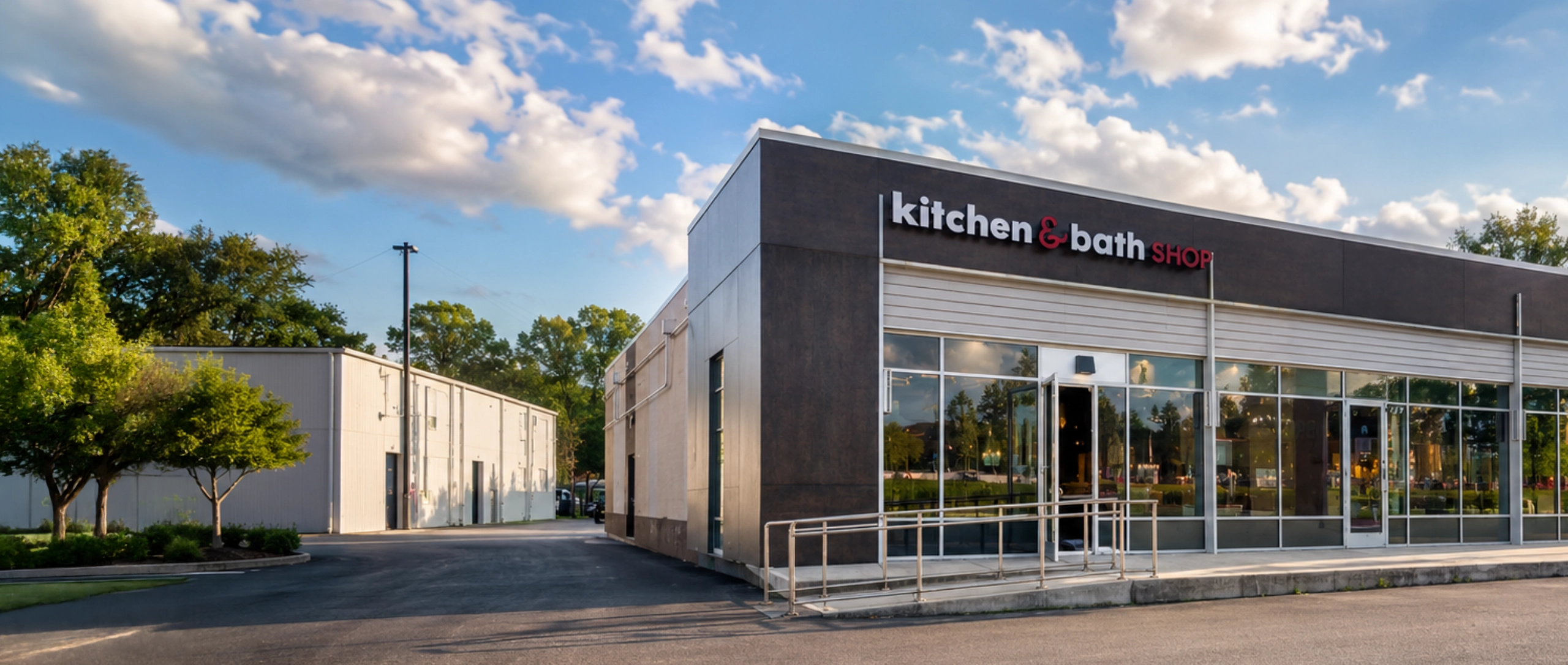Kitchen and Bath Shop showroom on Fairfax Blvd in Fairfax, Virginia